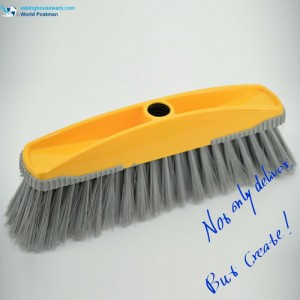 Akbrand Big Plastic Broom Head con bordo a spazzola di forma H Bordure